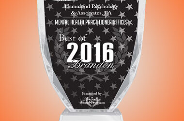Hammond Psychology & Associates Wins 2016 Best of Brandon Award!
