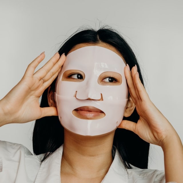 Mental Health Awareness Month Woman Wearing Face Mask