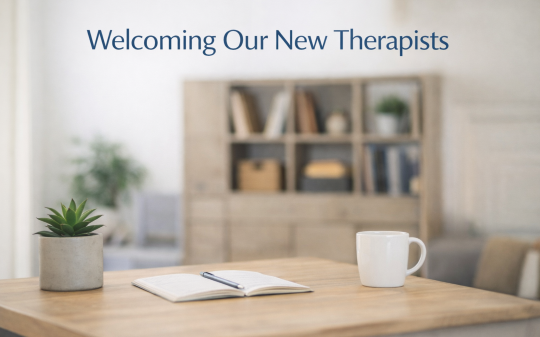 Calm therapy office setting representing new therapists joining Hammond Psychology & Associates