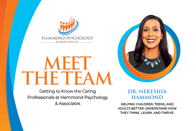 Dr. Nekeshia Hammond, licensed psychologist and founder of Hammond Psychology & Associates, specializing in psychological evaluations.