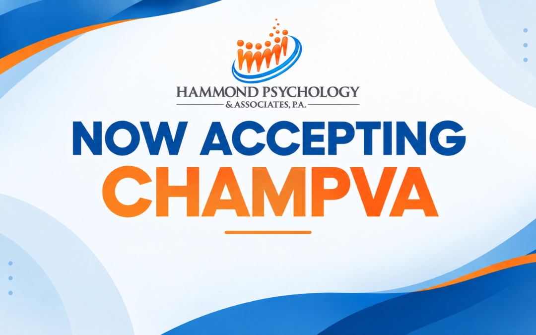 Hammond Psychology & Associates now accepting CHAMPVA patients