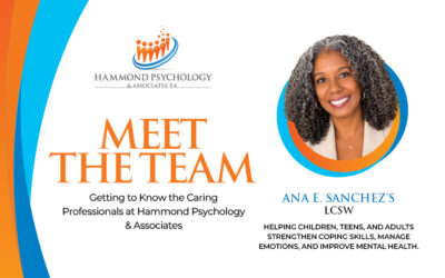 Welcoming Ana E. Sanchez, LCSW, to Hammond Psychology & Associates